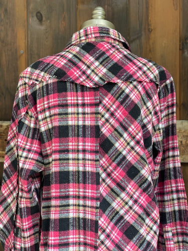 AMV Signature Flannel- PINK PANTHER